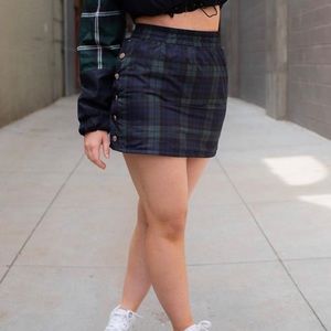 Forever 21 plaid skirt
